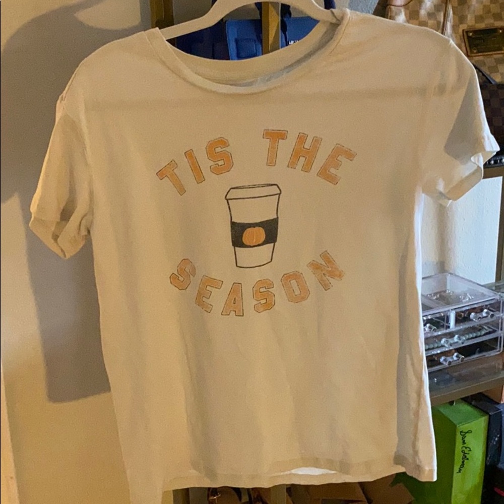 ‘‘Tis the season pumpkin tee